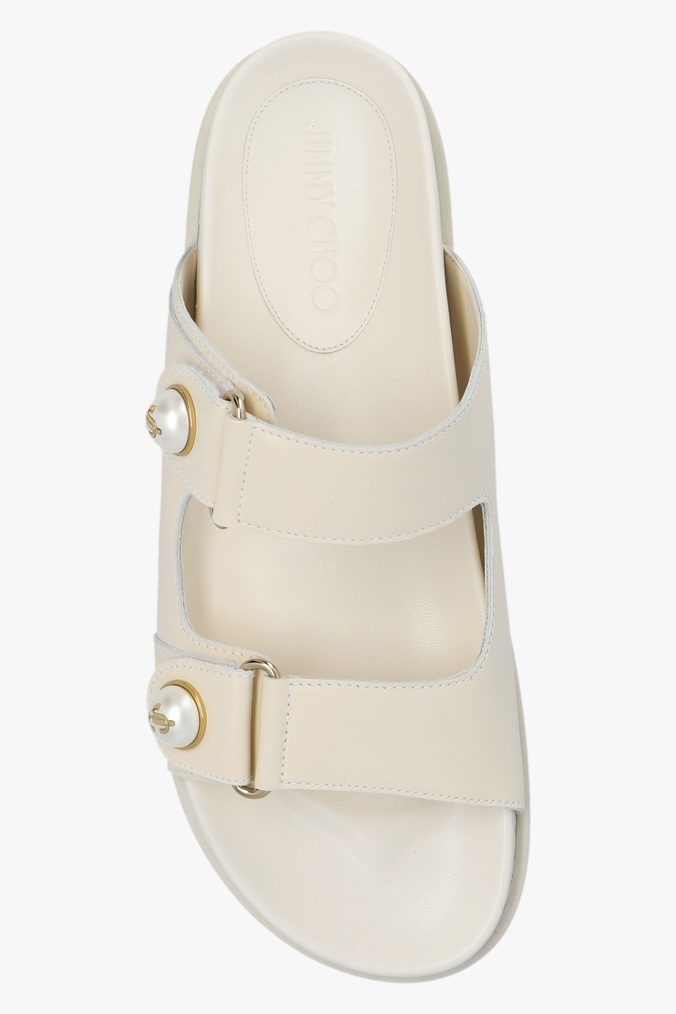 Jimmy Choo 'Fayence' leather slides | Women's Shoes | Vitkac